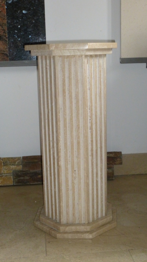 Columna mármol Travertino 