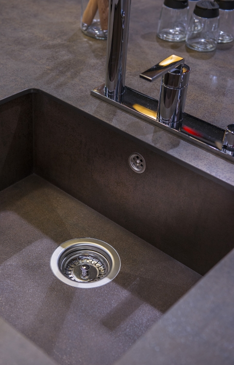 Fregadero Neolith Sinks Iron Copper de Thesize